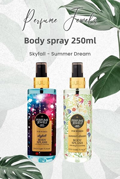 Eyüp Sabri Tuncer Body Spray Skyfall 250 ml and Summer Dream 250 ml
