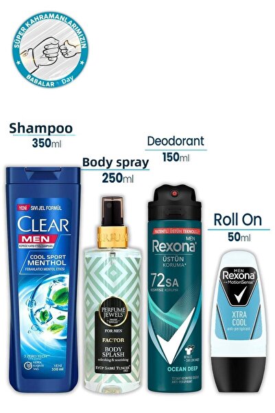 Clear هدية عيد الأب - حزمة فرصة Düvenci 24