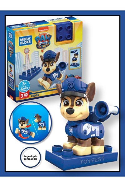 TOYFEST Paw Patrol The Mighty Movie Movie Character Figures - Chase
