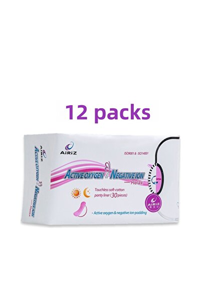 Pembe Gün Airiz Daily Pads 30 Pack - الأكسجين النشط والأيونات السالبة - فوط ر...