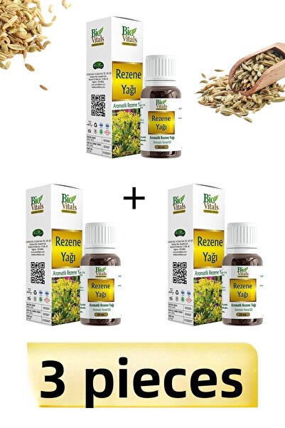 Bio Vitals زيت الشمر - 20 مل، 3 قطع