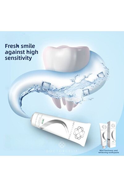 doctorcelikbeauty معجون أسنان دكتور سيليك فريش سمايل 3 عبوات 100 مل × 3