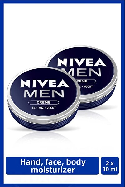 NIVEA Men Men's Creme 30ml, Intense Moisturizing, Non-Sticky Feeling, Fast Ab...