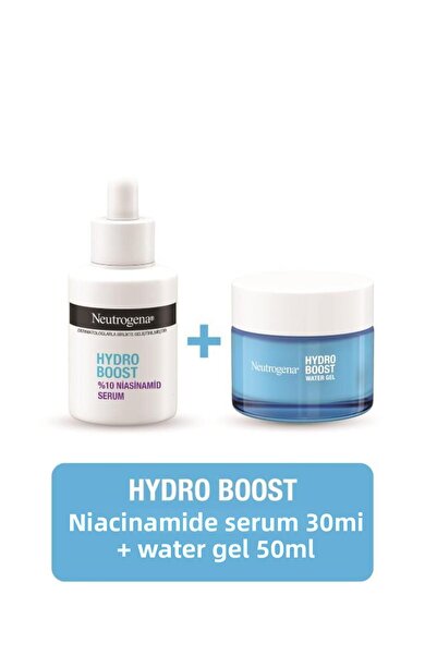 Neutrogena Hydro Boost 10% Niacinamide Serum 30 ml + Hydro Boost Water Gel 50 ml