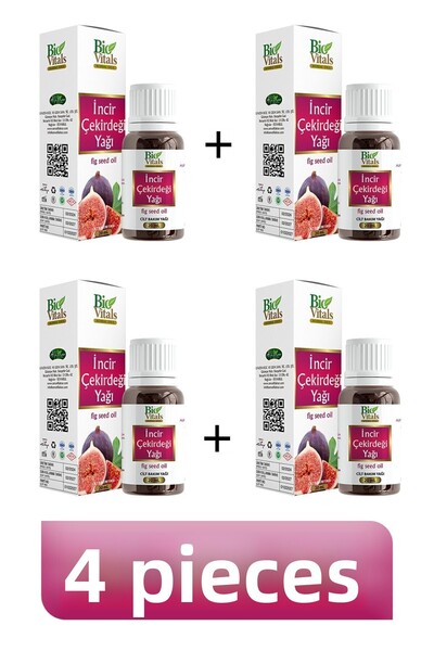 Bio Vitals 20 ml 4 PCS Fig Seed Oil