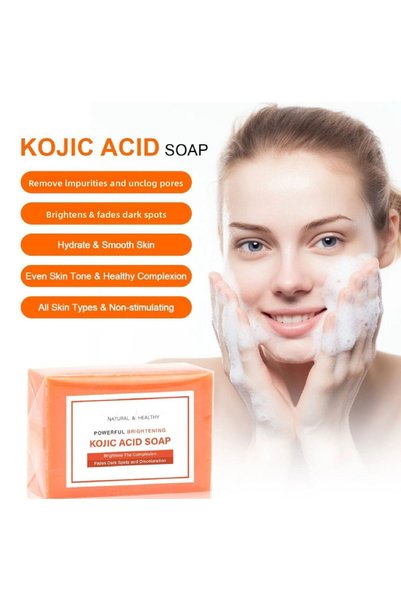 VERANT Turmeric and Kojic Acid Effective Anti-Blemish Kojic Acid Soap
