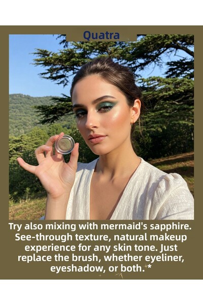 KUATRA Eyylincerli Natural Content Cedarwood Pearl Cream Eyeshadow