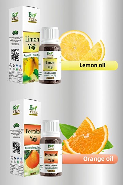 Bio Vitals Orange lemon skin care oil set