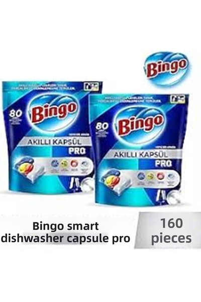 Bingo قرص أطباق برو - 80*2، إجمالي 160 قطعة