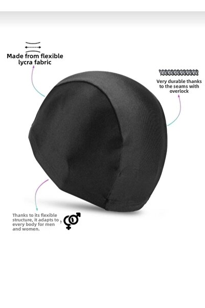 erkılıç Set de 3 (TREI) piese Bcfswimsports - Cască de înot Lycra pentru mare și piscină