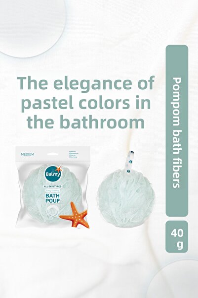 Balmy منشفة حمام خضراء متوسطة الحجم