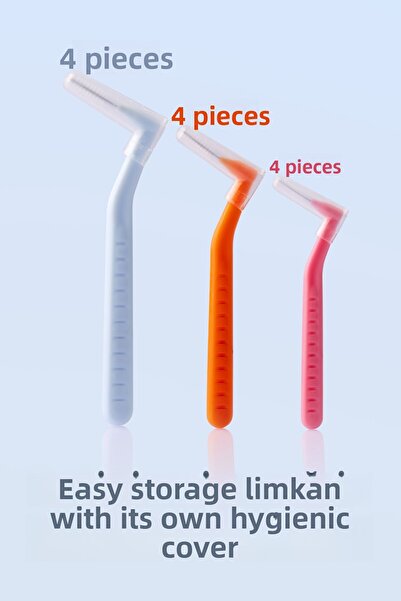 Glimo Mixed Angle Interface Brush | Interdental Deep Cleaning, Anti-Plaque & Bacteria | Sensitive Gum Friendly