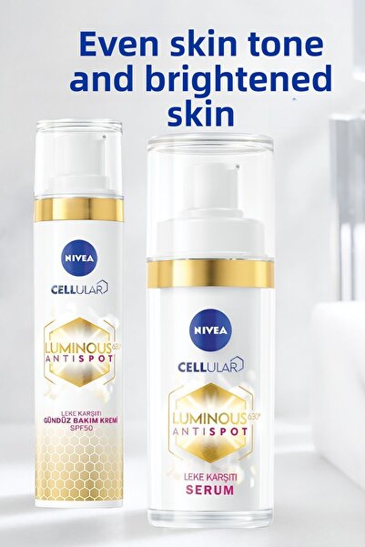 NIVEA Luminous630 - 40 Ml Acid-Naturals Sunscreen, SPF50 High Sun Protection,...