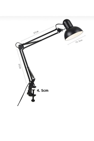 Nail Republic Prosthetic Nail Manicure Table Lamp (With Clamp-Mengen)