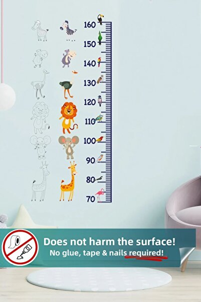 Pi Papers مقياس الطول الملون المطلي - ورق سحري ذكي يحتفظ بالكهرباء الكهروستات...