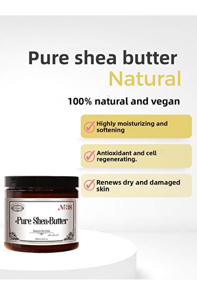 Rosece 250 مل زبدة الشيا - نقي، زيت الشيا الطبيعي 100%، معصور على البارد