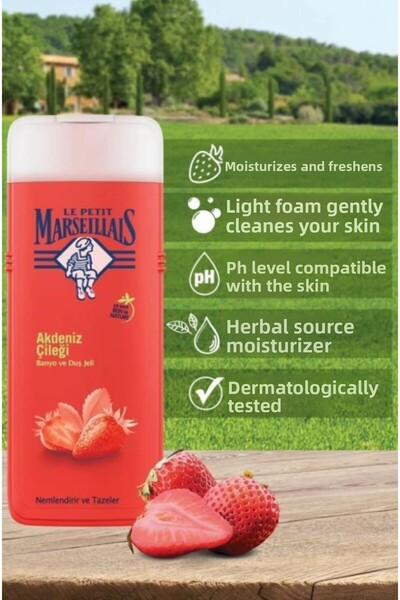 Le Petit Marseillais Le Petit Marseillais Mediterranean Strawberry - Refreshi...