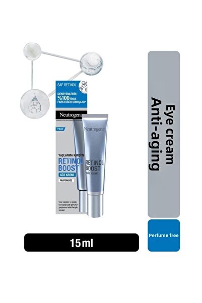 Neutrogena كريم ريتينول بوست المرطب للعين - مضاد للتجاعيد والبقع الداكنة، مضا...