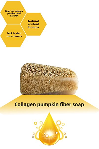 Le Balvo اليقطين الألياف - تصميم صابون الكولاجين