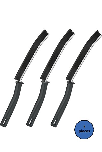 Vwear 3 Pieces Multi-Purpose Multi-Fine Cleaning Brush Between Joints Bathroo...