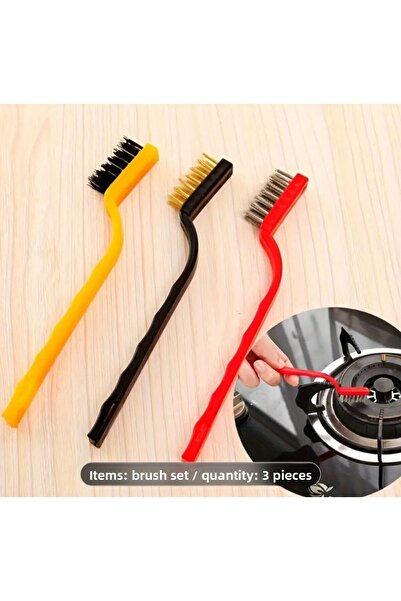 alpikom مجموعة فرش سلكية للمطبخ متعددة الوظائف مكونة من 3 قطع - موقد - فايانز