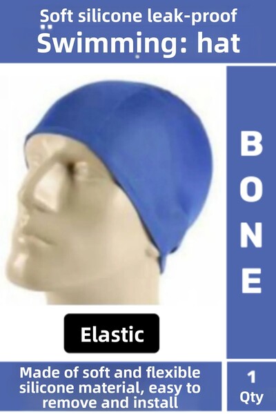 Wintoup Șapcă de înot moale, elastică, rezistentă la apă, pentru piscină, șap...