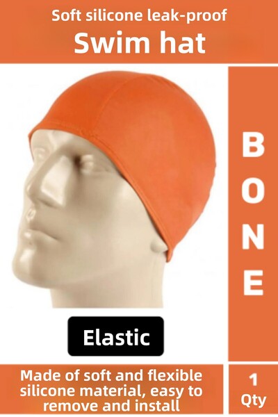 Wintoup Șapcă de înot moale, elastică, rezistentă la apă, pentru piscină, șap...