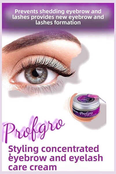 PROFGRO Premium Snake Oil Styling Concentrated Eyebrow and Eyelash Therapy