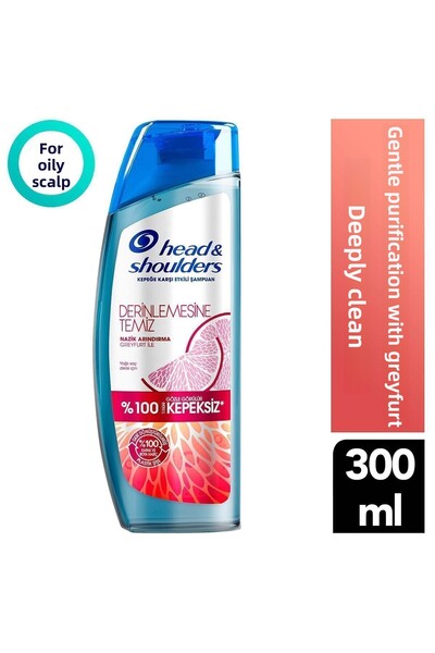 Head & Shoulders الجريب فروت 300 مل - نظيف ولطيف للتنقية العميقة