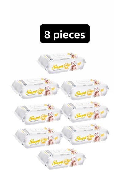 Sleepy مناديل مبللة حساسة 8x90 8 عبوات 720 ورقة