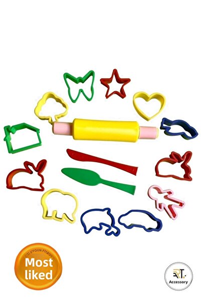 BambaPaw Play Dough Mold Set: Creative Small Shapes, Fun Activity for Kids