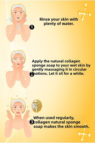 Naturix صابون اسفنجي بالكولاجين 150 جرام |   صابون الكولاجين الطبيعي |   التنظيف العميق والعناية المضادة للشيخوخة