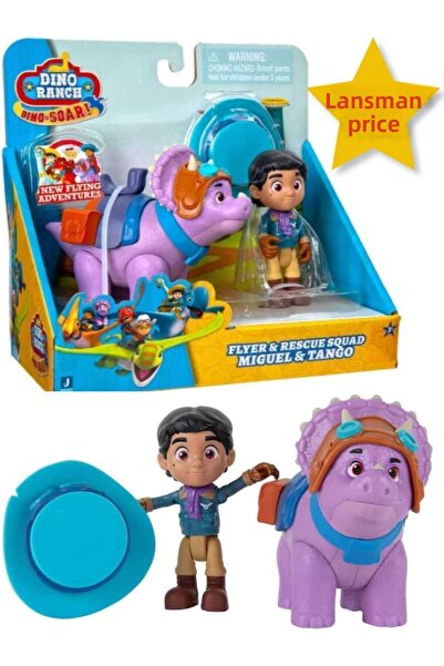 TOYFEST Dino Ranch 2-Figure Pack - Miguel and Tango DNR0003