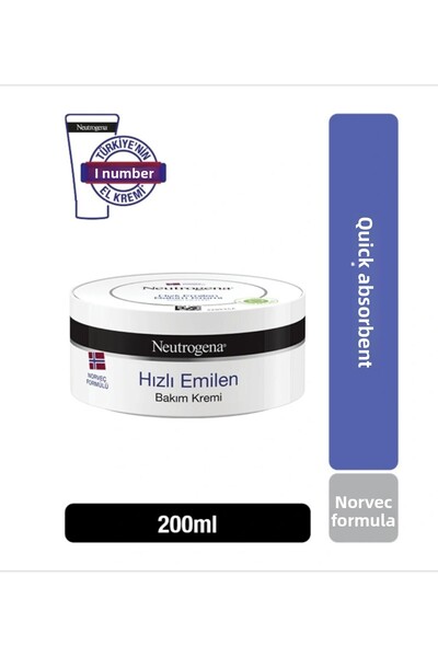 Neutrogena Norwegian Formula Fast Absorbing Care Cream 200 ml