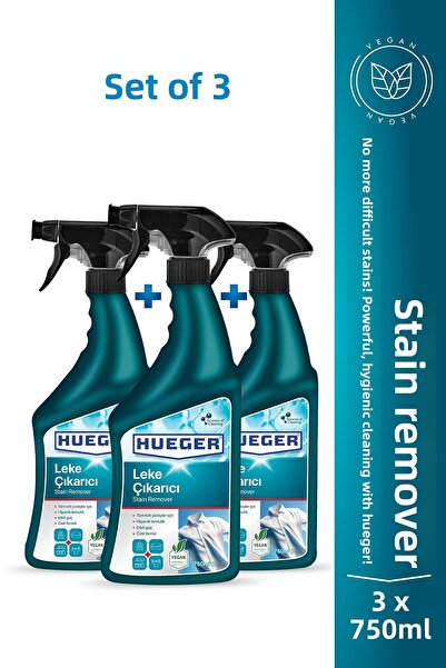 Hueger Vegan Stain Remover – Foam & Spray Head, Fabric and Surface Stain Remo...