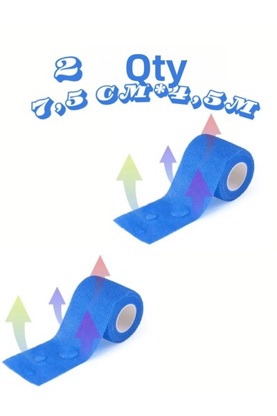 NutraBella Bandaj autoadeziv - Bandaj Coban - Bandaj elastic 7,5cmx4,5 M. 2 buc.