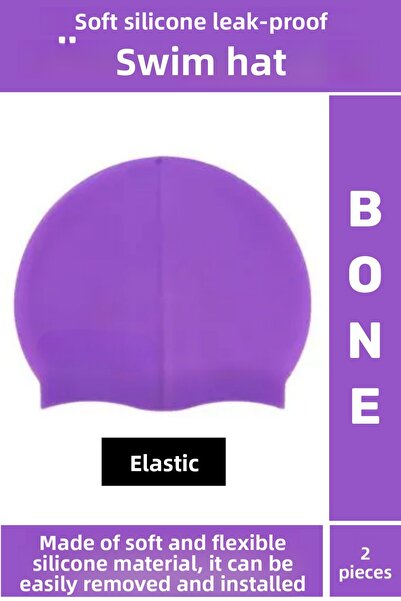 Wintoup Поръчкова водоустойчива еластична шапка за плуване в басейн, мека сил...