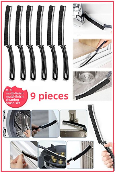 AYGÖREN HOME 6 قطع من فرشاة التنظيف الدقيقة متعددة الأغراض، فرشاة تنظيف تفاصي...