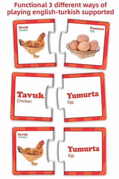 megame Educational and Developmental Relationship Building Toy Set - Puzzles Puzzle