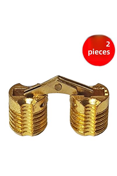 ALETÇANTAM Concealed Table Hinge 12mm Metal Break Folding Hinge - 2 Pieces