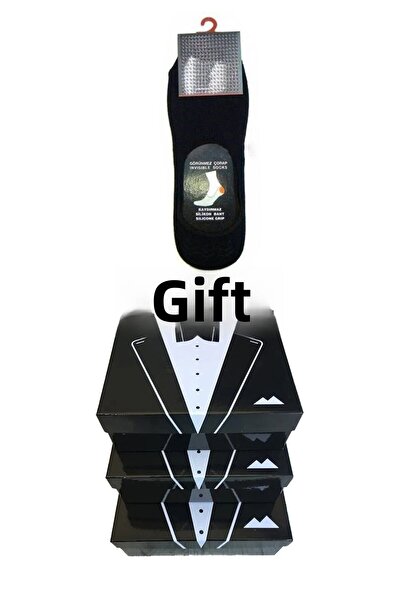 Çt Çeyizci Tekstil طقم صندوق العريس مع سهرة 3 قطع - حزمة + جوارب هدية