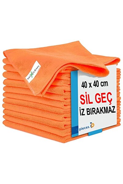 MaxClean Lavetă de curățare din microfibră Sil No Trace 40x40 5 bucăți culori...