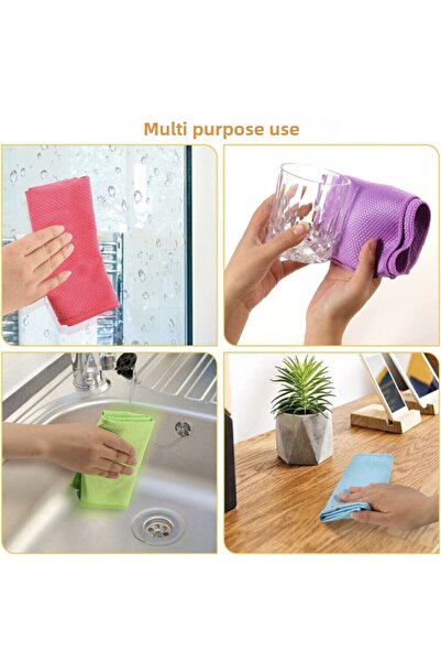 Mikrofiberim 3 Pack Quality Microfiber Cleaning and Glass Cleaning Cloth 40x40 Cm