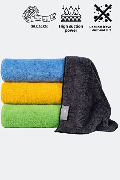 vosvera Lavetă de curățare din microfibră super moale de 50x70 cm - prosop pe...