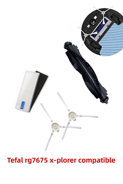 LİN GRUP قطع غيار مكنسة روبوت ذكية TEFAL RG7675 X-Plorer Serie 75