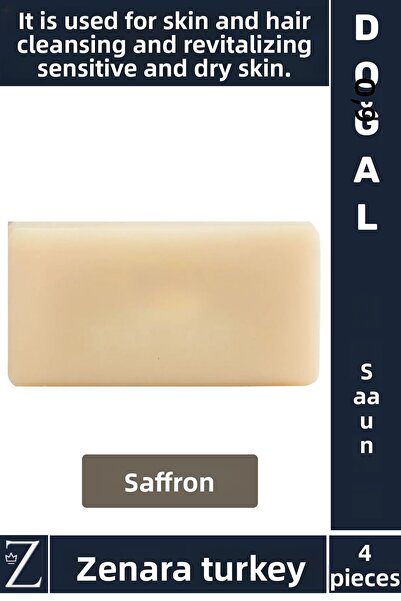 Zenara صابون عضوي نباتي طبيعي 100% للشعر والوجه والجسم للاستخدام اليومي للبشر...