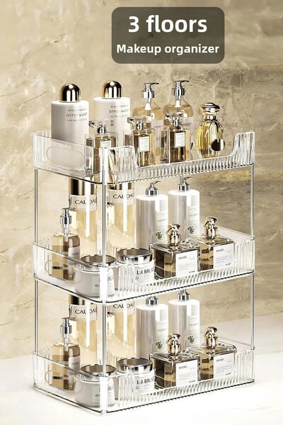 Tugomer 3 Tiers Makeup Cosmetic Brush Holder Bathroom Kitchen Office and Home...