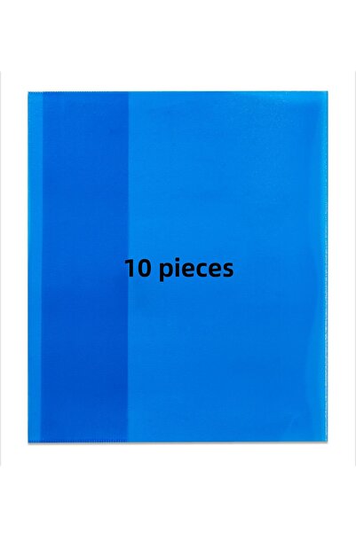 Noki حافظة دفتر ملاحظات جاهزة للاستخدام مقاس A4 شفافة 10 قطع