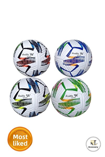 BambaPaw كرة القدم للموسم الجديد مقاس 5 كرة قدم من Astroturf - كرة ذات جودة م...