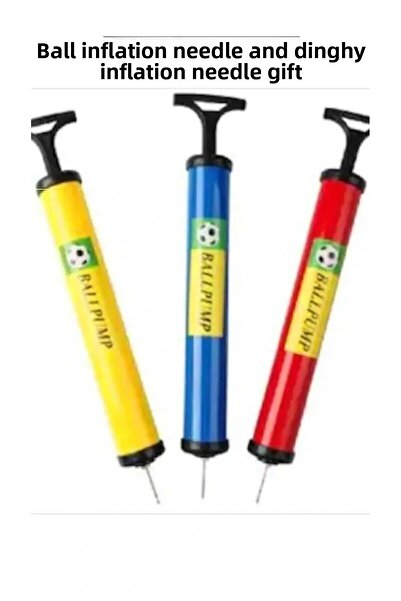 UFKSTORE Pompă de mână pentru umflarea mingii de dimensiune medie (umflarea cizmei și ac pentru umflarea mingii CADOU)